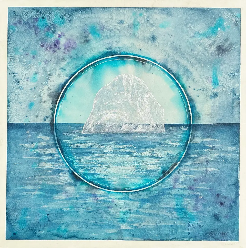 Diamant, aquarelle de Stéphanie Callari