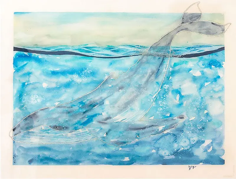 Hope, aquarelle de Stéphanie Callari